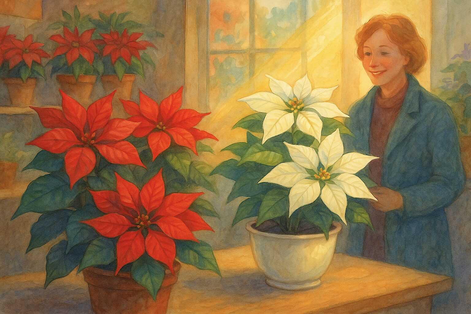 Die Farben der Weihnachtssterne  Kindergeschichte zur Adventszeit