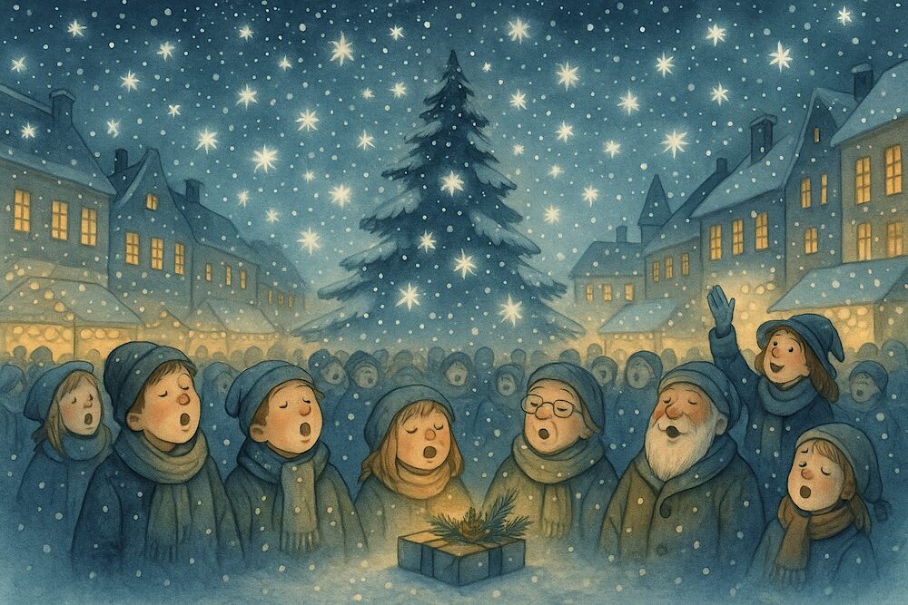 Der kleine Stern und das Weihnachtslicht  Weihnachtsmrchen fr Kinder